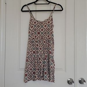 Tribal print flowy dress